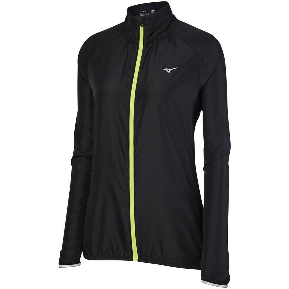 Chaqueta Mizuno IMPULSE Mujer Negras/Amarillo Comprar OYRJ-18452